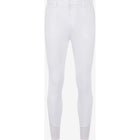 LeMieux Pantalón de Equitación Sports Full Grip Hombres Blanco