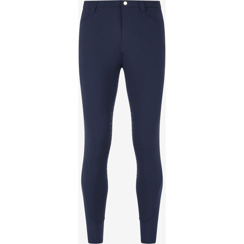 LeMieux Pantalón de Equitación Sports Full Grip Hombres Navy