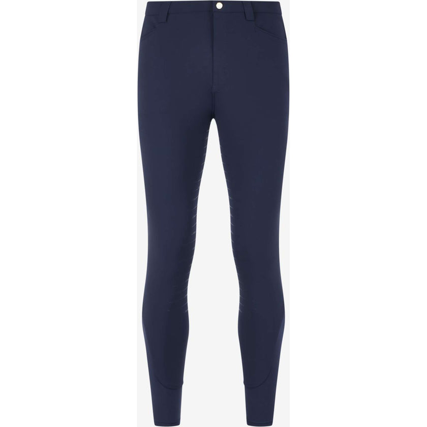 LeMieux Pantalón de Equitación Sports Full Grip Hombres Navy