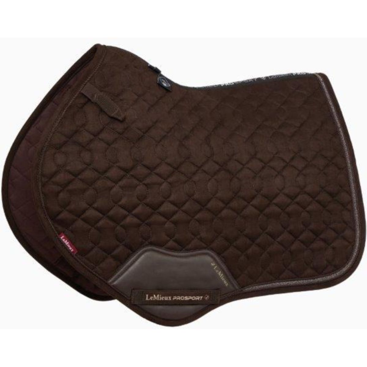 LeMieux Mantilla Crystal Suede Close Contact Marron