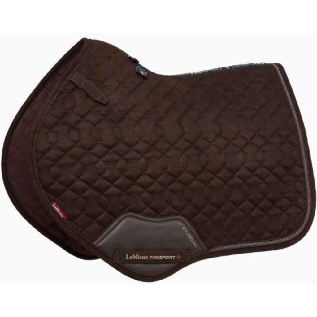 LeMieux Mantilla Crystal Suede Close Contact Marron