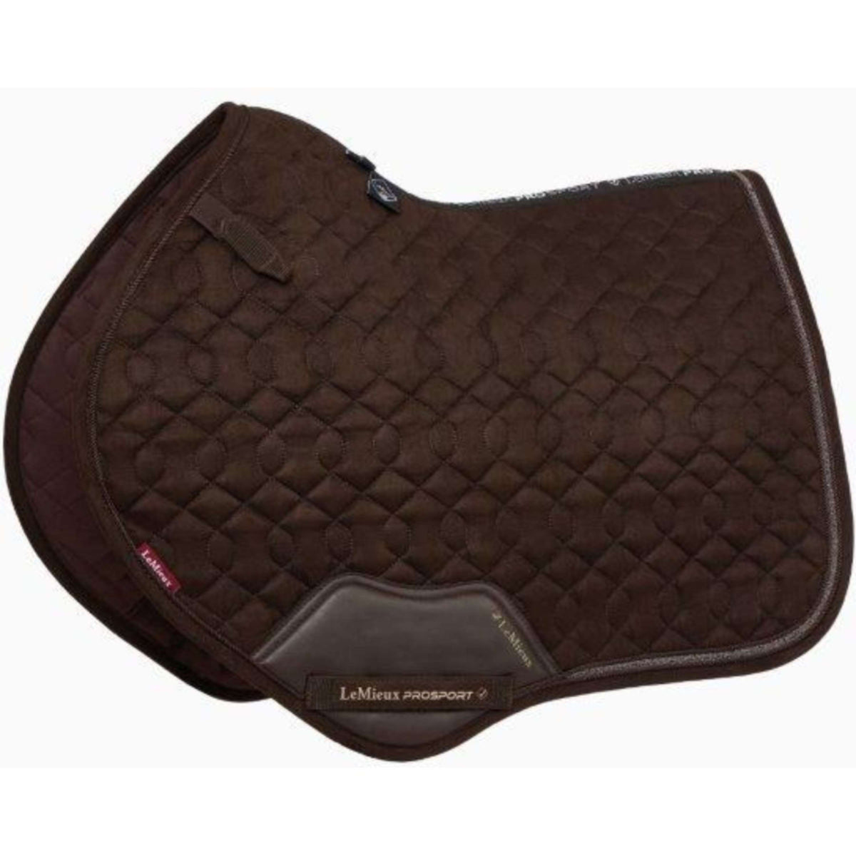 LeMieux Mantilla Crystal Suede Close Contact Marron