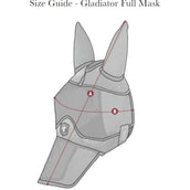 LeMieux Velo Anti-Moscas Gladiator Full Gris