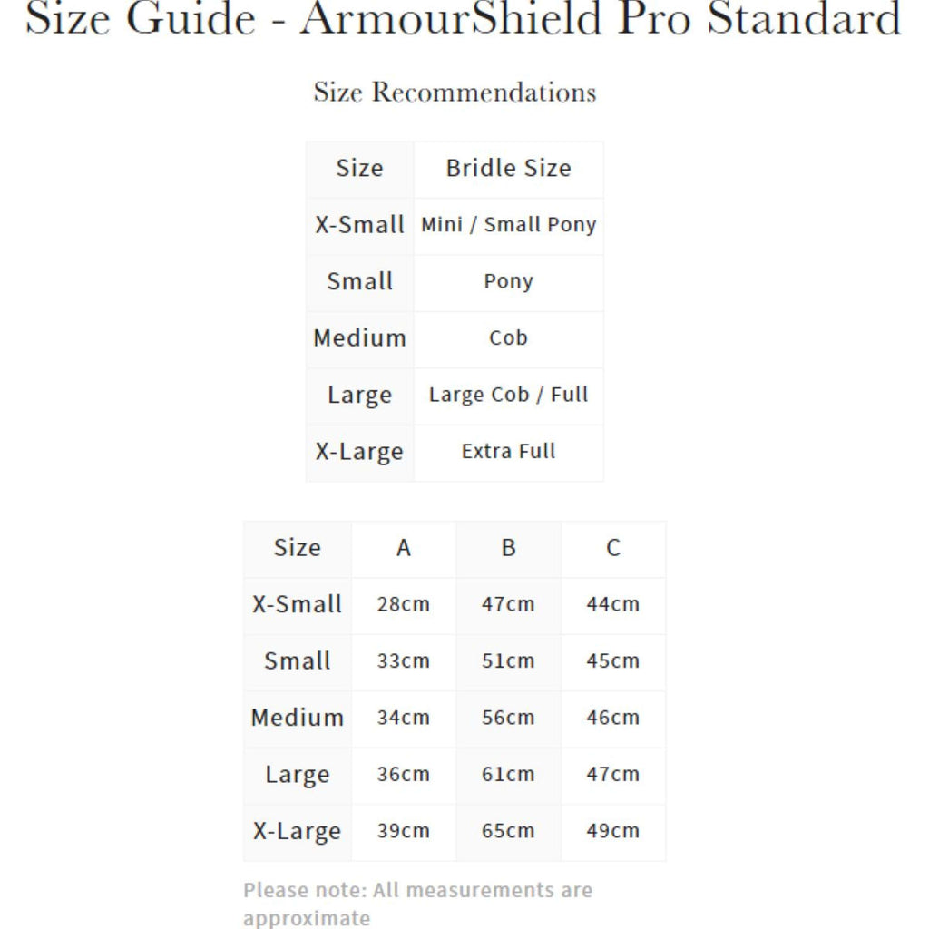 LeMieux Máscara Antimoscas Amour Shield Pro Sin orejas Navy
