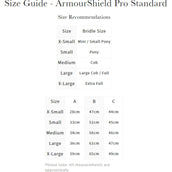 LeMieux Máscara Antimoscas Amour Shield Pro Sin orejas Navy