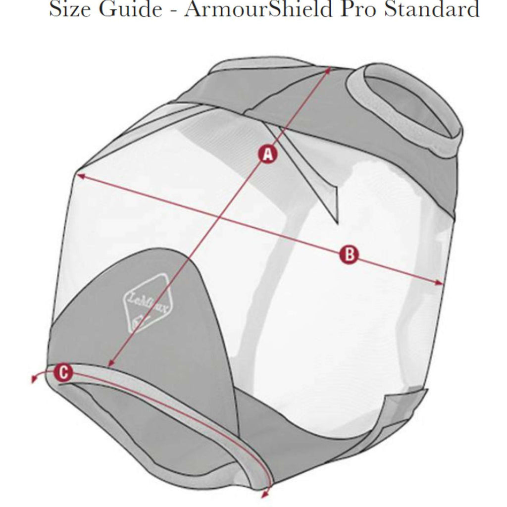 LeMieux Máscara Antimoscas Amour Shield Pro Sin orejas Navy