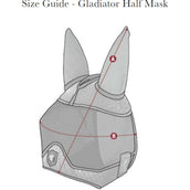 LeMieux Velo Anti-Moscas Gladiator Gris