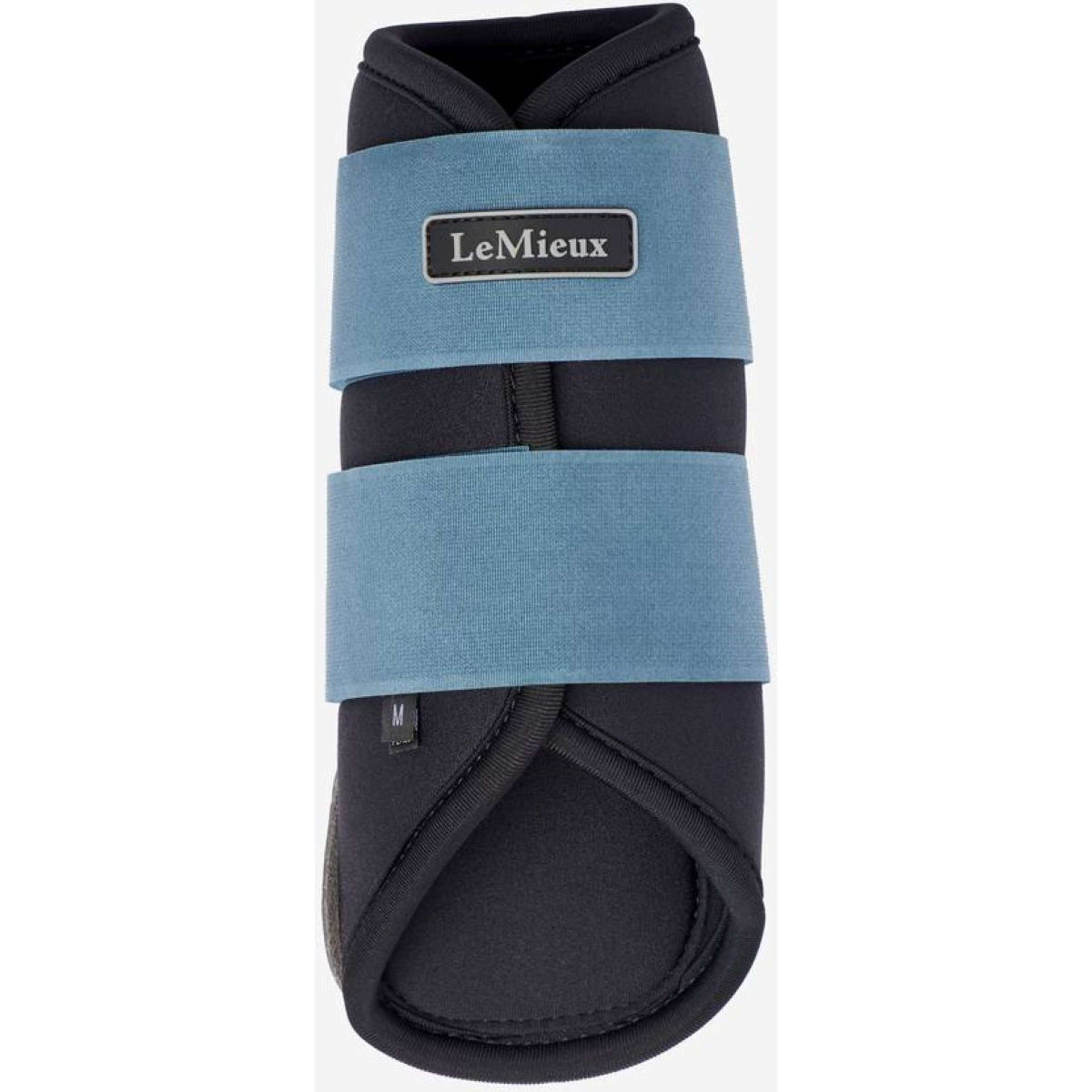 LeMieux Protectores de piernas Grafter Brushing Azul hielo LeMieux Protectores de piernas Grafter Brushing Azul hielo