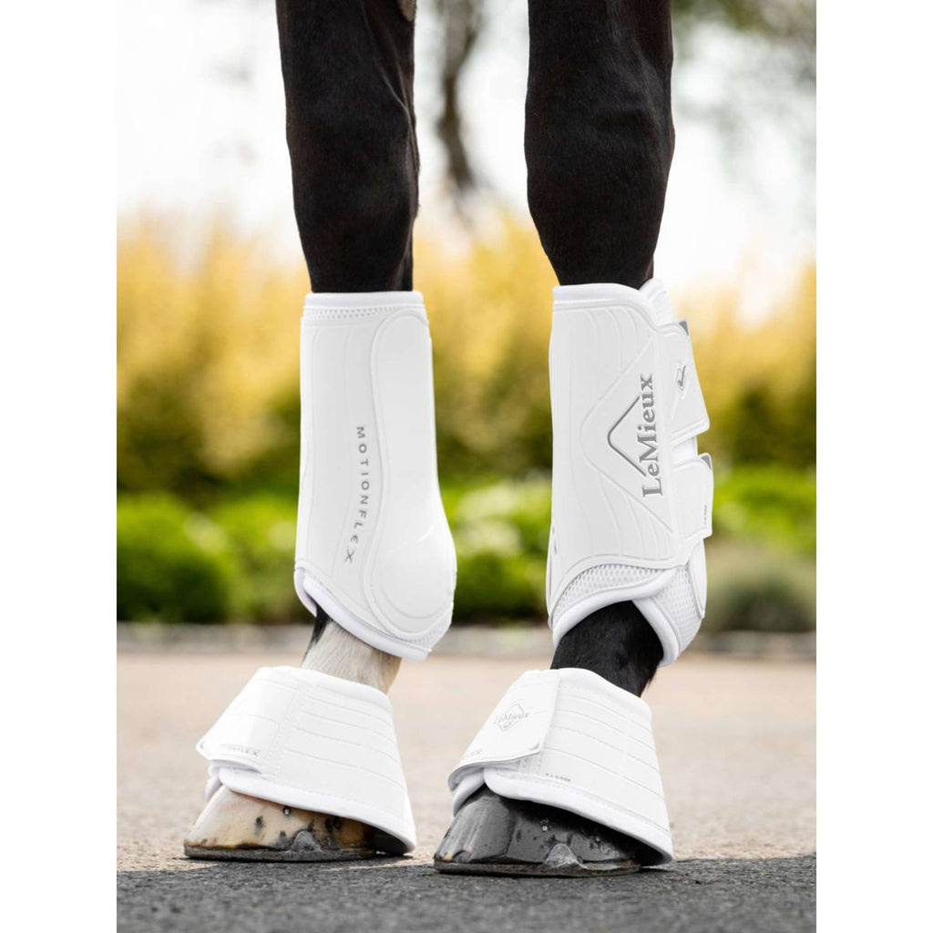 LeMieux Protectores de piernas Motionflex Blanco