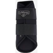 LeMieux Protectores de piernas Grafter Brushing Negro