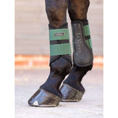 LeMieux Protectores de piernas Grafter Brushing Verde cazador