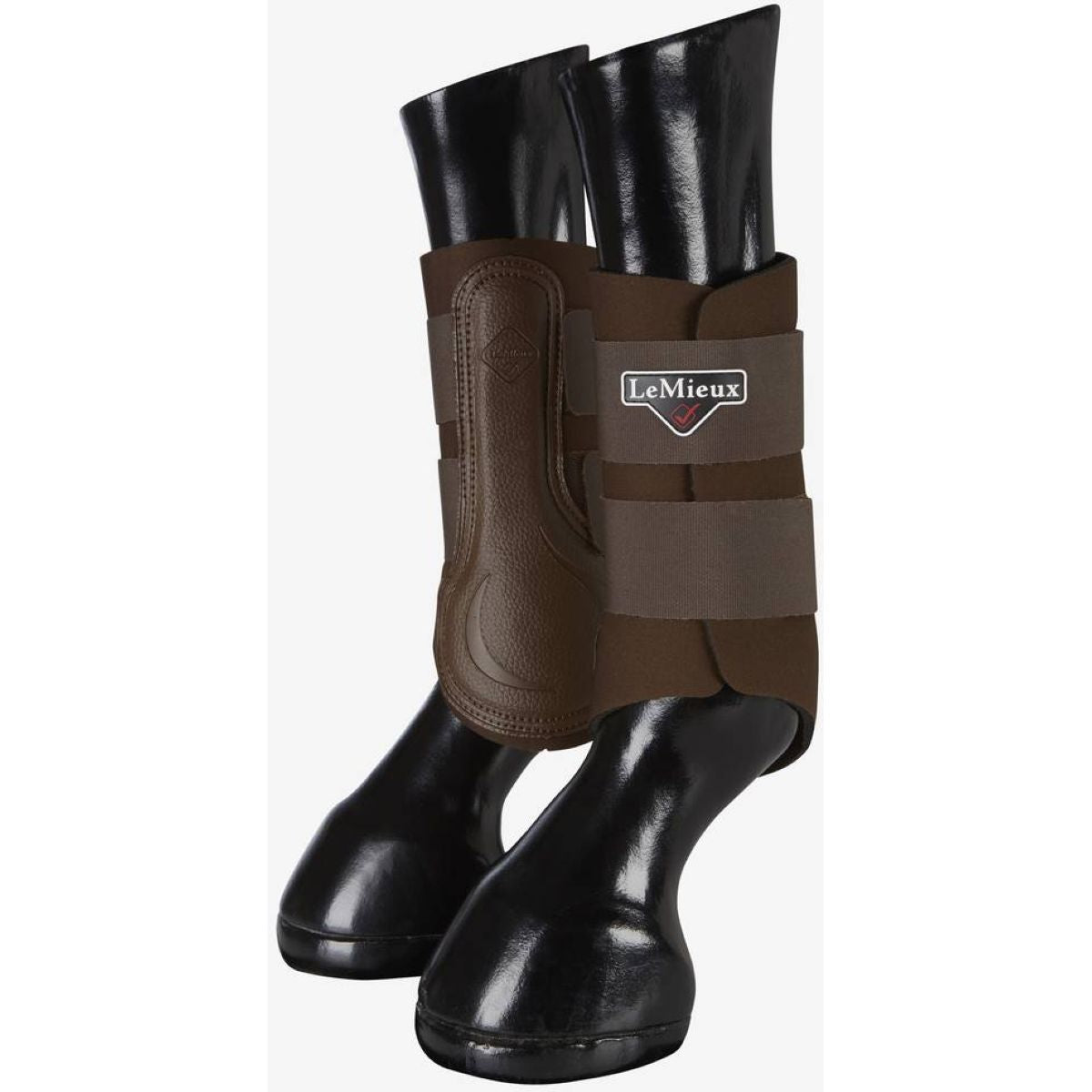 LeMieux Protectores de piernas Grafter Brushing Marron