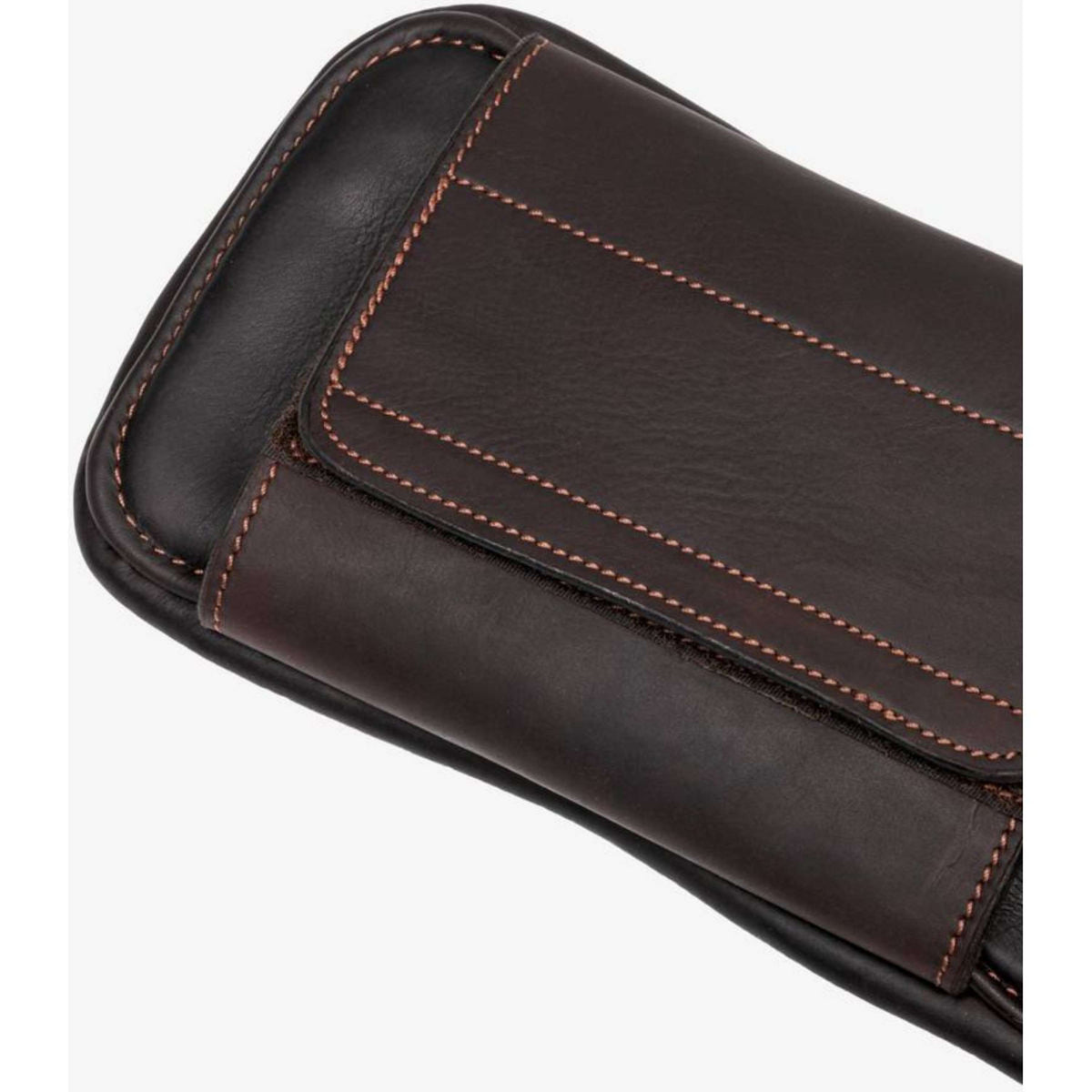 LeMieux Cincha de Salto Magnet Anatómicamente largo Marron