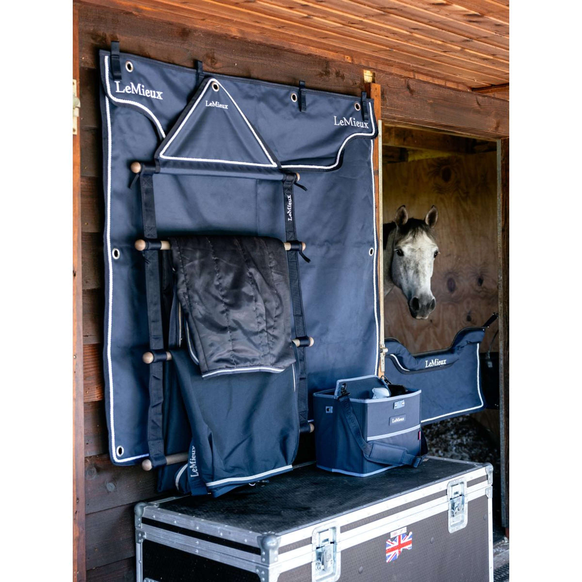 LeMieux Soporte para Mantas Navy