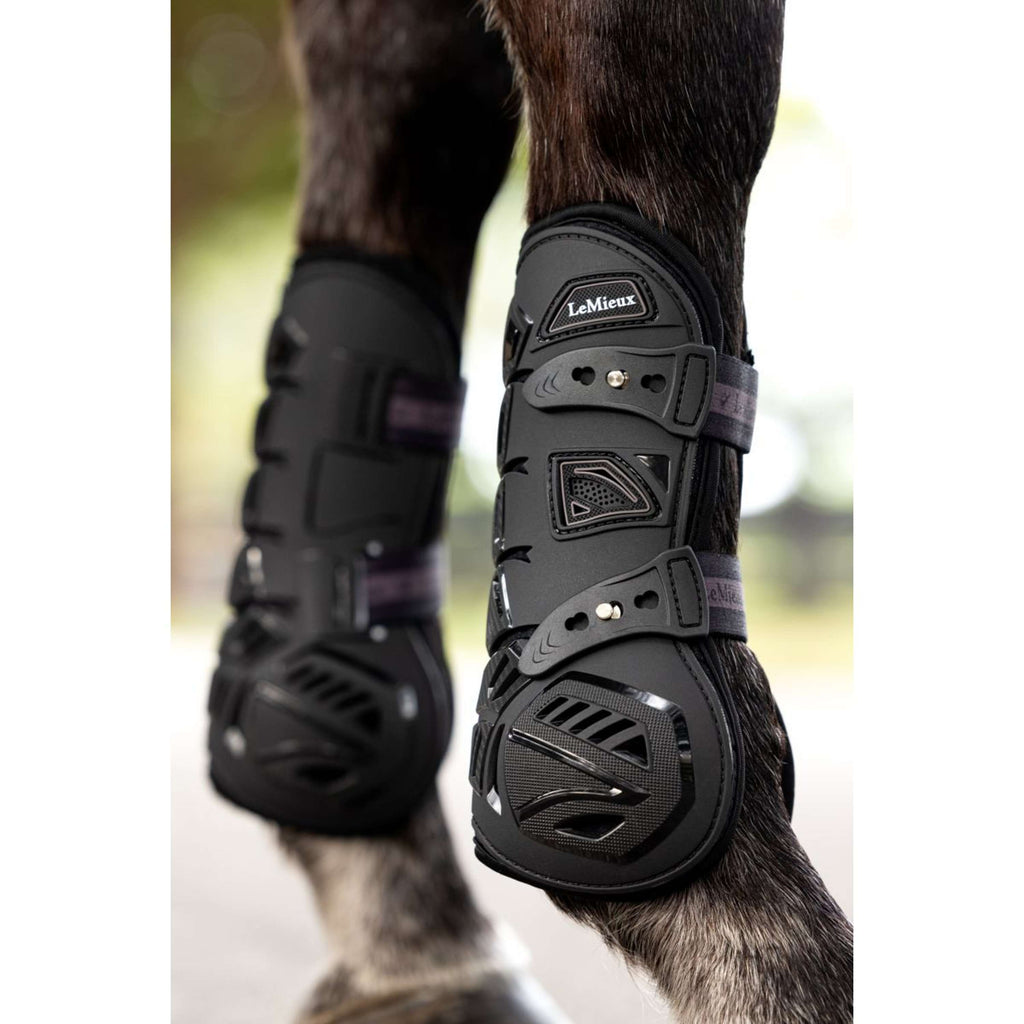 LeMieux Botas para tendones Motion Cool Negro