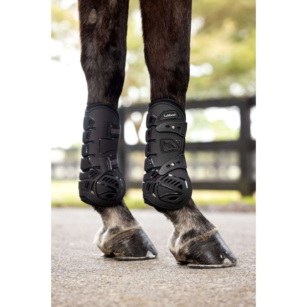 LeMieux Botas para tendones Motion Cool Negro