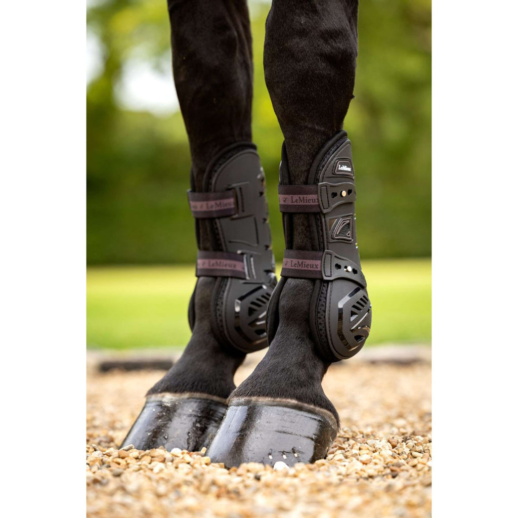 LeMieux Botas para tendones Motion Cool Negro