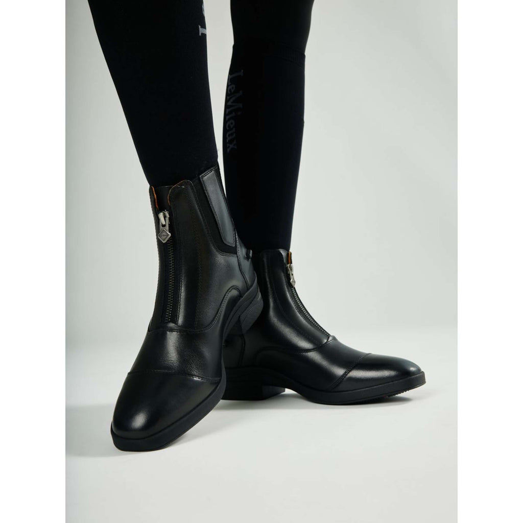 LeMieux Botines Zip Negro
