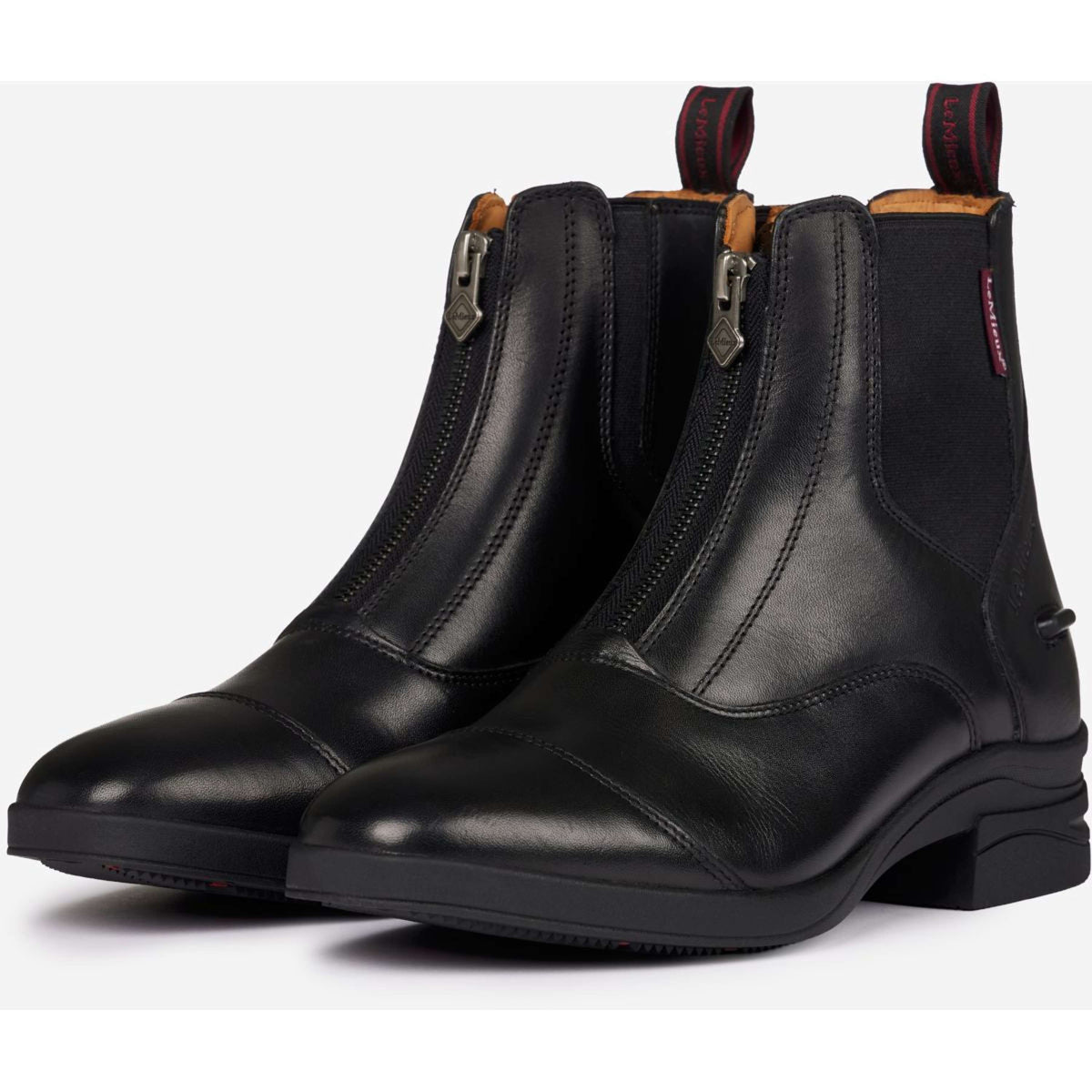 LeMieux Botines Zip Negro