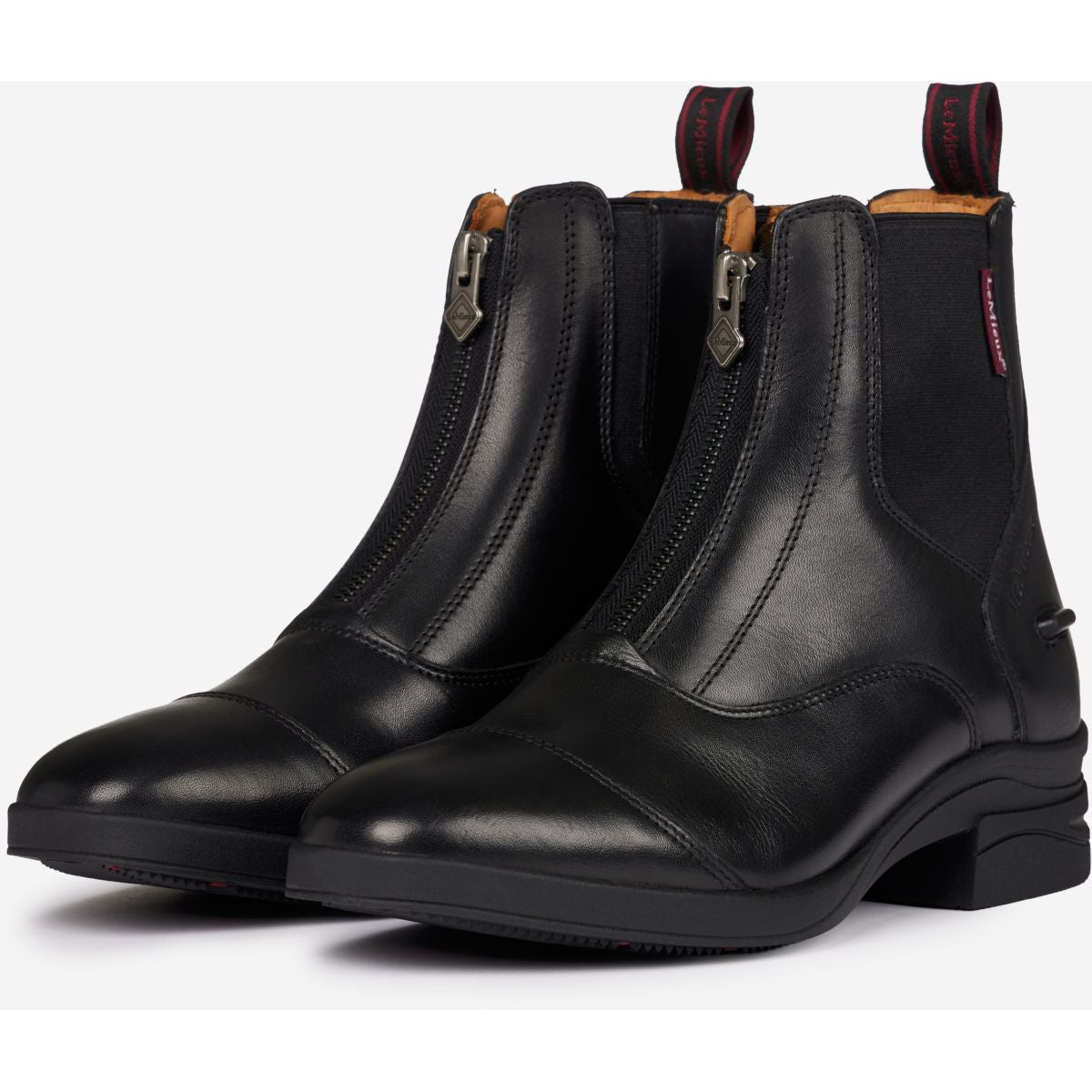 LeMieux Botines Zip Negro