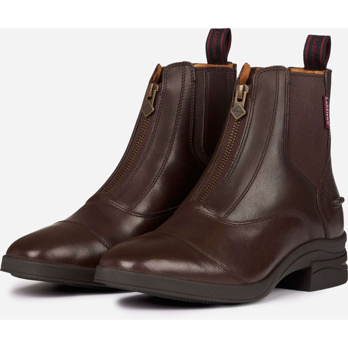 LeMieux Botines Zip Marron
