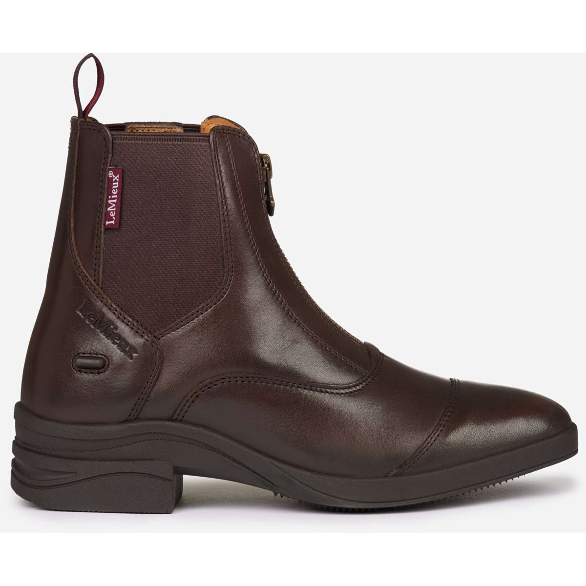 LeMieux Botines Junior Zip Marron