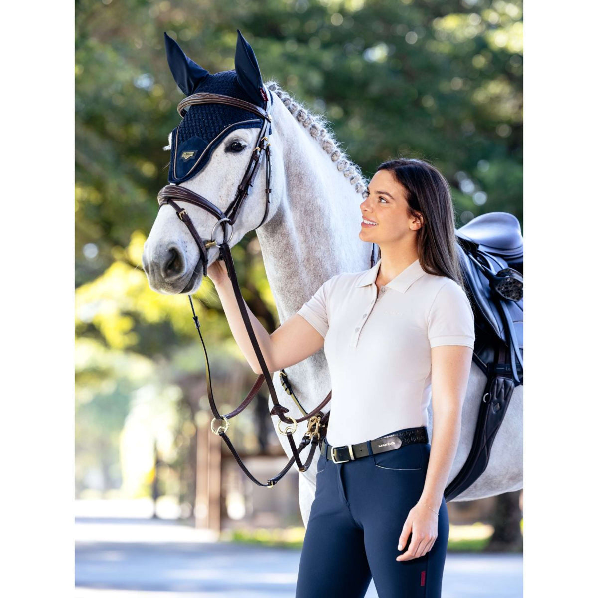 LeMieux Bonete para Orejas Puissance Navy