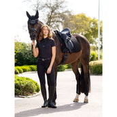 LeMieux Baselayer Mia Mesh Mangas Cortas Negro