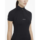 LeMieux Baselayer Mia Mesh Mangas Cortas Negro