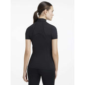 LeMieux Baselayer Mia Mesh Mangas Cortas Negro