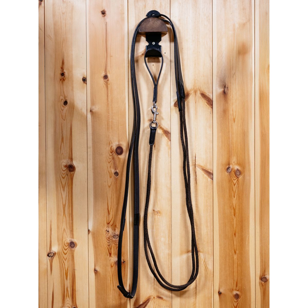 LeMieux Riendas Laterales Leather Marron