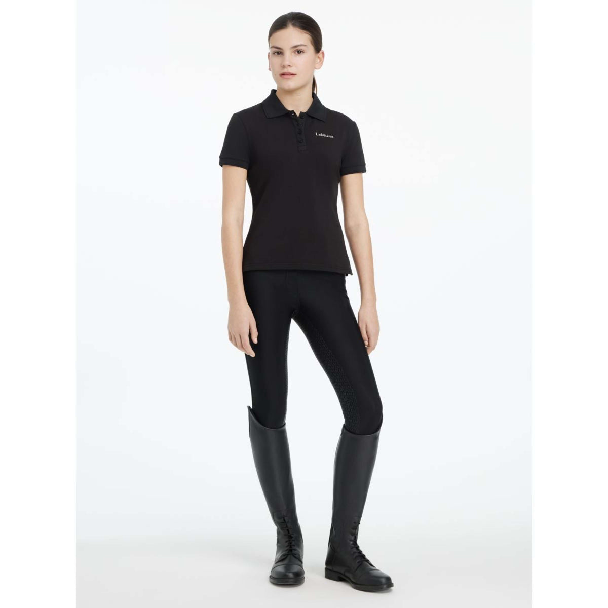 LeMieux Polo Young Rider Classique Negro