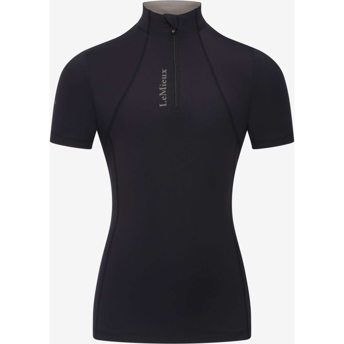 LeMieux Baselayer Young Rider Classique Mangas Cortas Negro