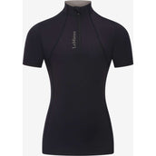 LeMieux Baselayer Young Rider Classique Mangas Cortas Negro