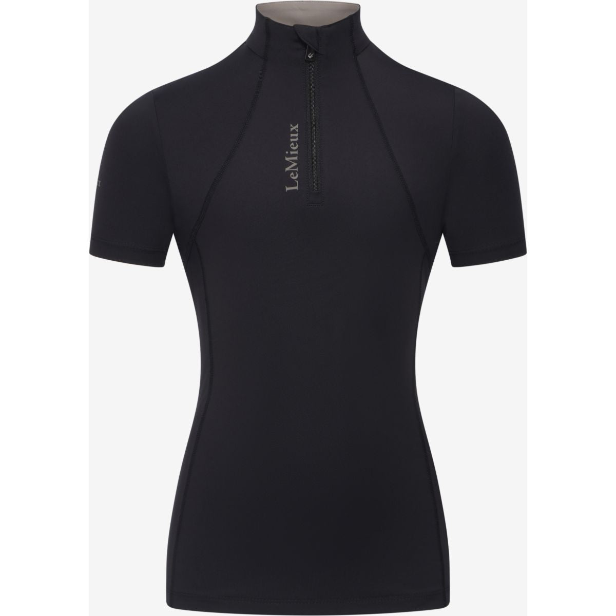 LeMieux Baselayer Young Rider Classique Mangas Cortas Negro