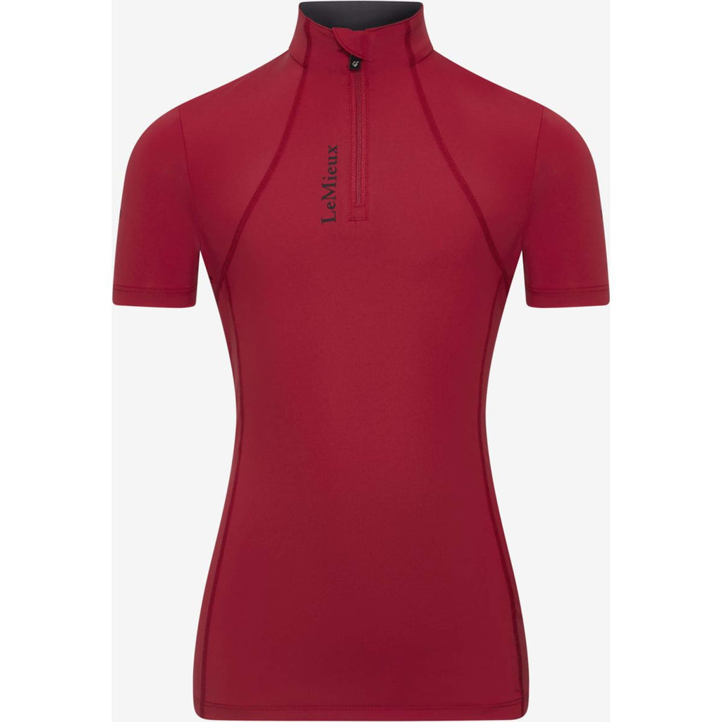 LeMieux Baselayer Young Rider Classique Mangas Cortas Chilli