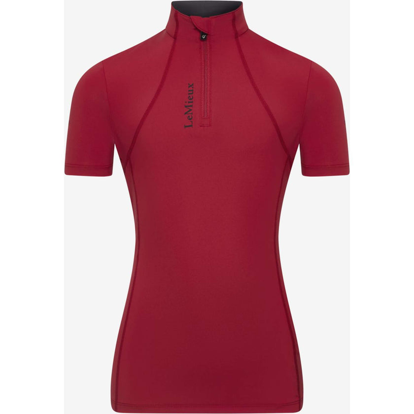 LeMieux Baselayer Young Rider Classique Mangas Cortas Chilli