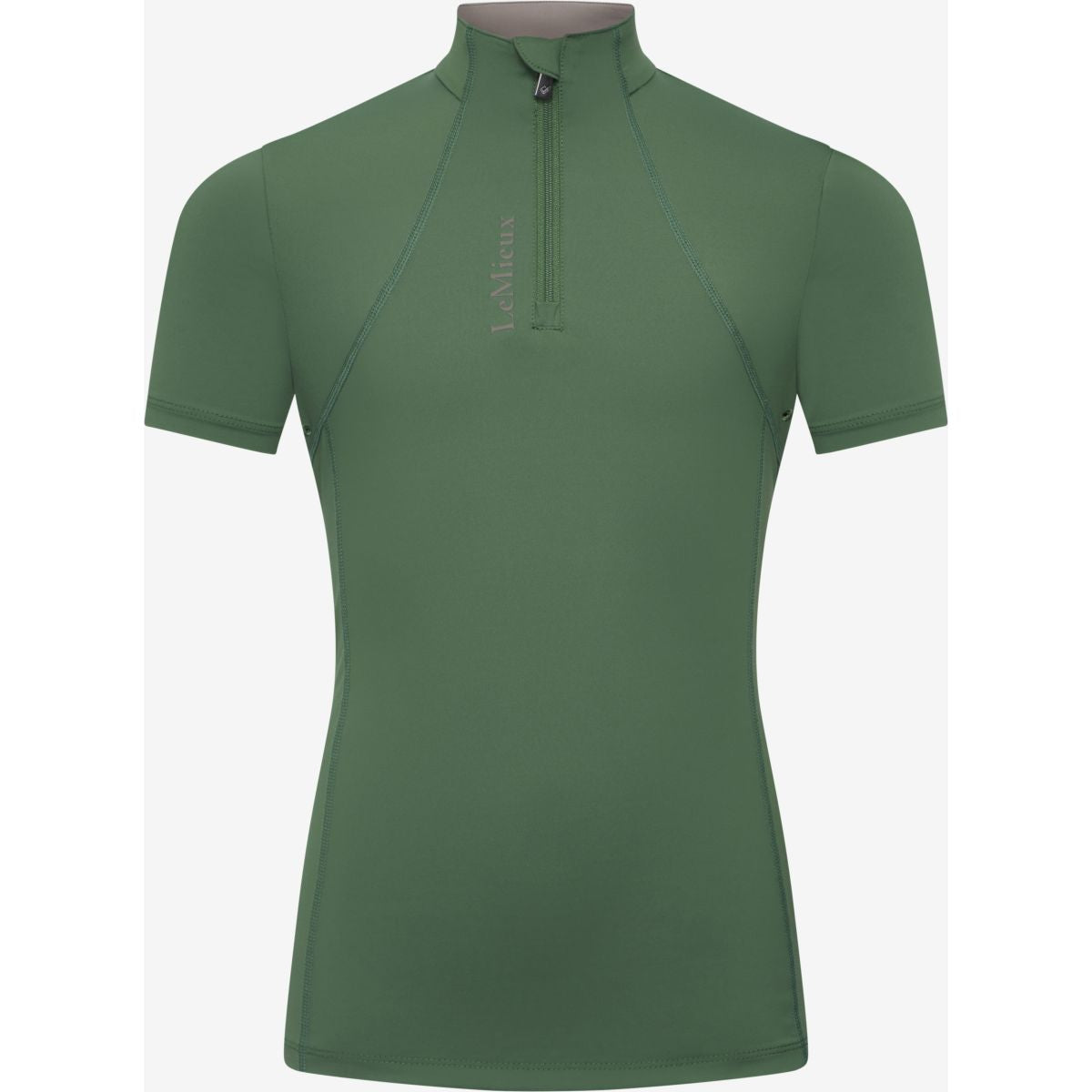 LeMieux Baselayer Young Rider Classique Mangas Cortas Hunter Green