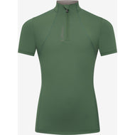 LeMieux Baselayer Young Rider Classique Mangas Cortas Hunter Green