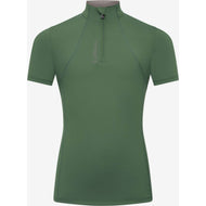 LeMieux Baselayer Young Rider Classique Mangas Cortas Hunter Green