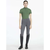 LeMieux Baselayer Young Rider Classique Mangas Cortas Hunter Green