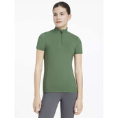 LeMieux Baselayer Young Rider Classique Mangas Cortas Hunter Green