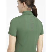LeMieux Baselayer Young Rider Classique Mangas Cortas Hunter Green