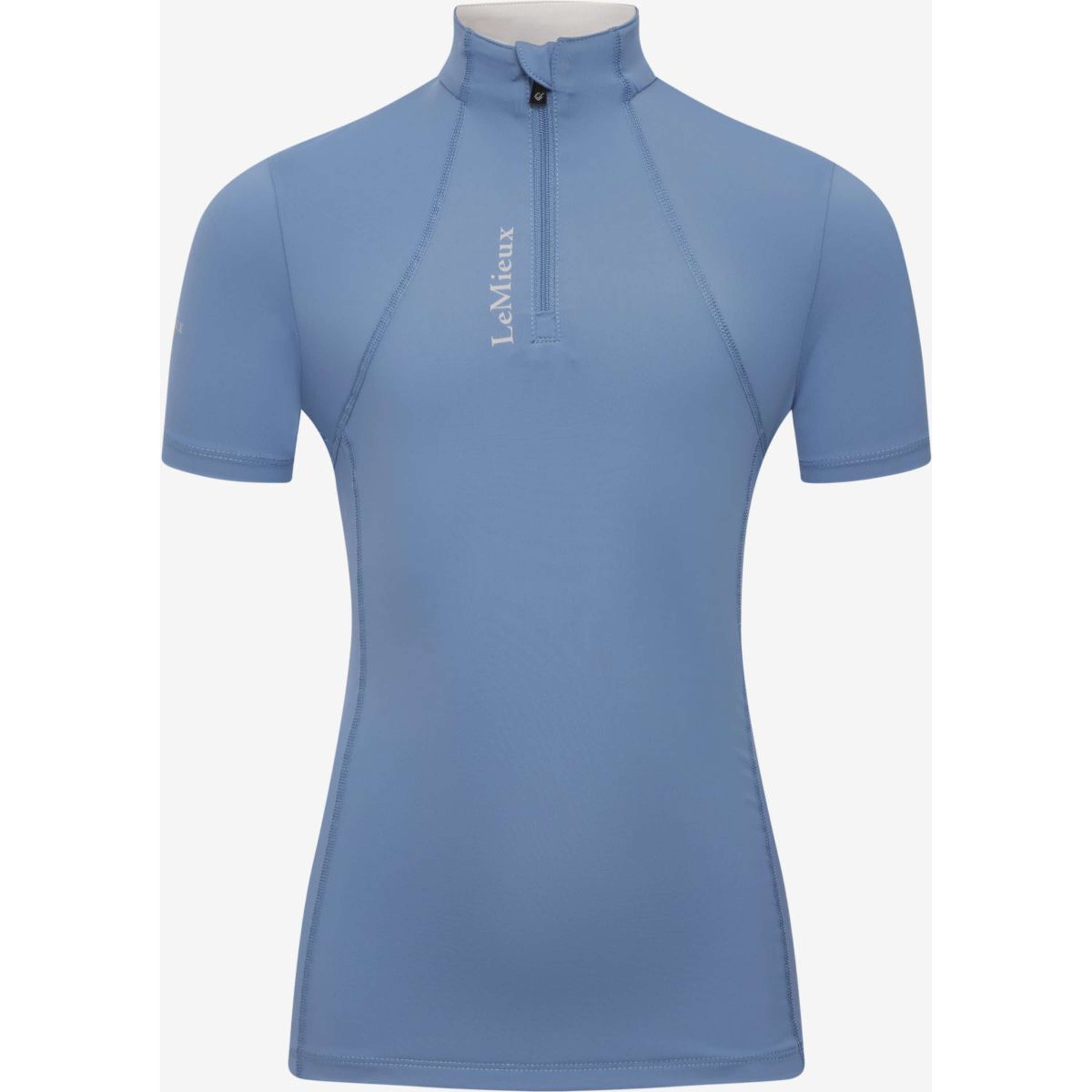 LeMieux Baselayer Young Rider Classique Mangas Cortas Ice Blue