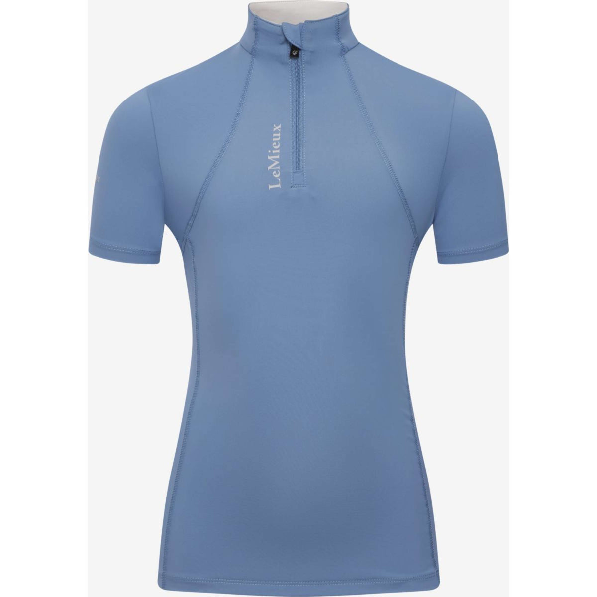 LeMieux Baselayer Young Rider Classique Mangas Cortas Ice Blue