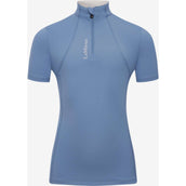 LeMieux Baselayer Young Rider Classique Mangas Cortas Ice Blue