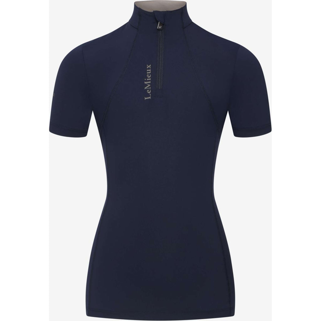 LeMieux Baselayer Young Rider Classique Mangas Cortas Navy