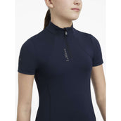 LeMieux Baselayer Young Rider Classique Mangas Cortas Navy