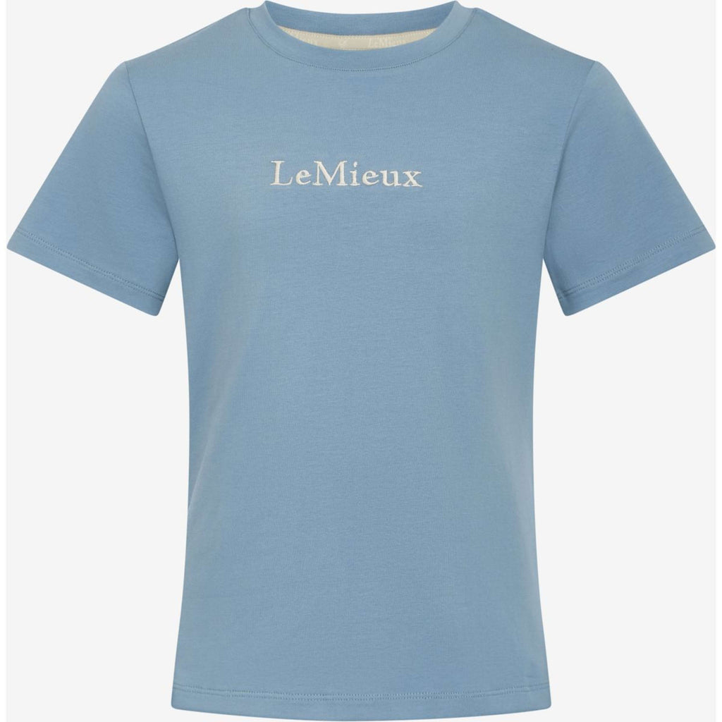 LeMieux Camiseta Young Rider Classique Ice Blue