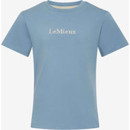 LeMieux Camiseta Young Rider Classique Ice Blue